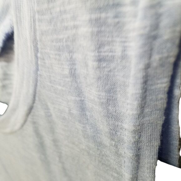 Penelope Rose Womens Sz 1X Blue Solid Sleeveless Tank Top - Picture 4 of 9